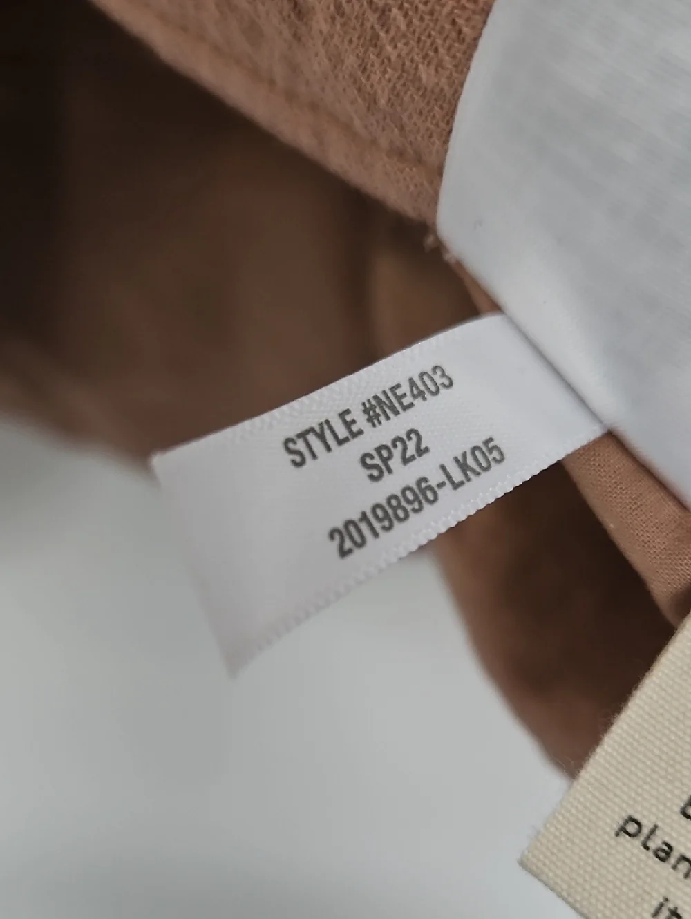 Madewell Cotton-Linen Oversized Relaxed Larsen Blazer in Faded Earth Sz XS - M - Picture 10 of 12